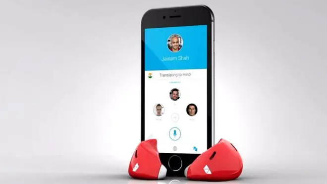 Pilot, el traductor simultáneo que se inspiró en películas de ciencia ficción.