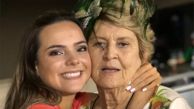 Dalva Junger e Luisa: neta decidiu compartilhar vídeos da avó materna que foi vítima da covid-19