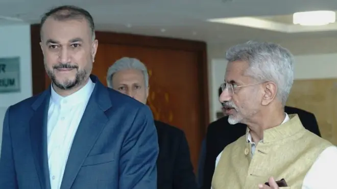 د ایران او هند بهرنیو چارو وزیران