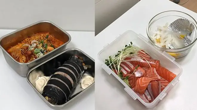 홍소영 씨는 떡볶이부터 초밥까지 다양한 곳에서 용기를 내밀었다