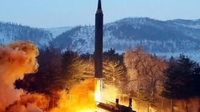 북한 조선중앙통신이 공개한 사진들