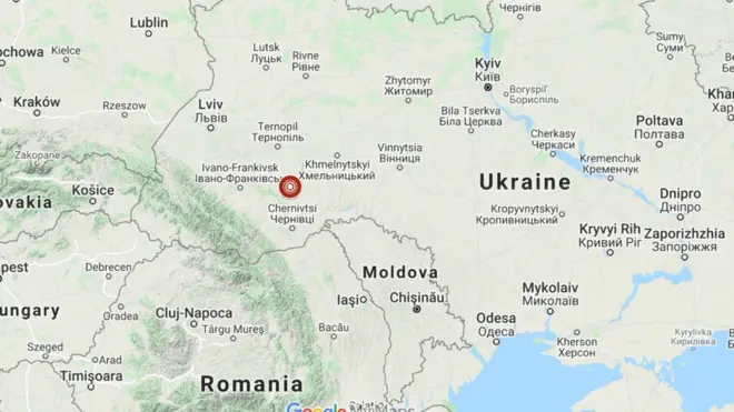 Землетрус в Україні