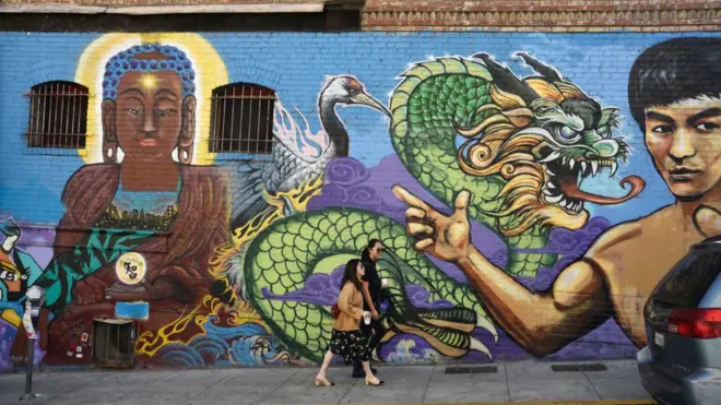 美國舊金山唐人街