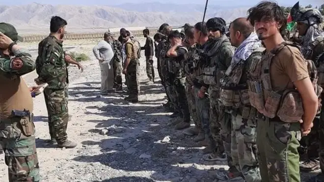 افغان کمانډو ځواکونه