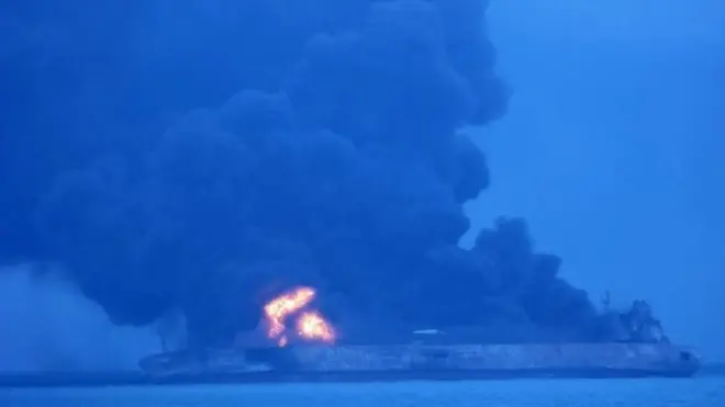 El accidente ocurrió el sábado en la noche.