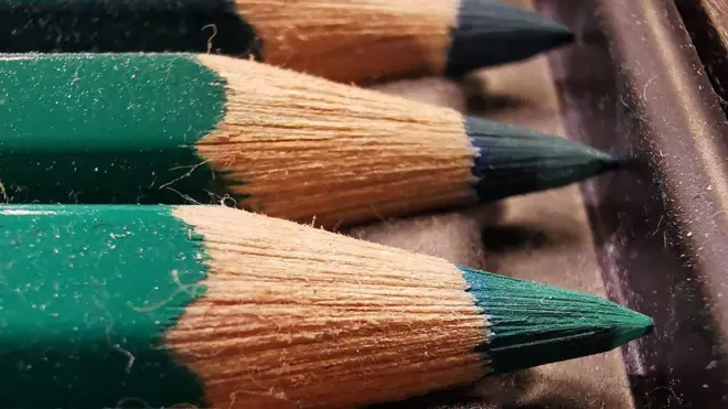 Lápices listos para pintar, una foto de nuestro reto semanal #EnFilaBBC