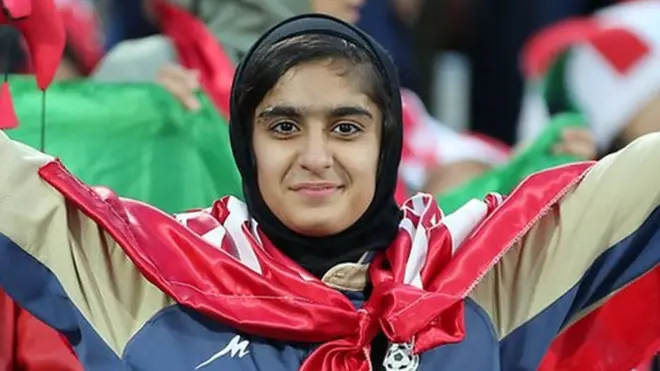 1981 کے بعد پہلی مرتبہ خواتین کو ایران میں سٹیڈیم میں آ کر میچ دیکھنے کی اجازت ملی