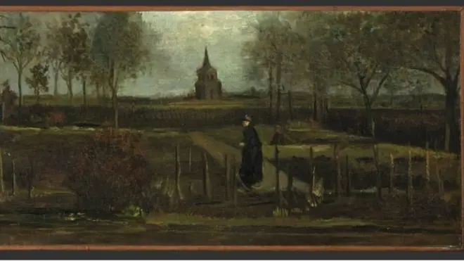 "Spring Garden" (Bahar Bahçesi) adlı tablo