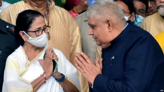 ममता बनर्जी और जगदीप धनखड़