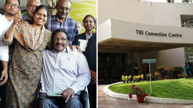 टीआईएसएस में जीएन साईबाबा की पुण्यतिथि पर एक कार्यक्रम आयोजित किया गया था.