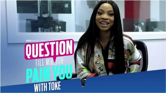 Even multi media personality Toke Makinwa don see shege ontop free work.