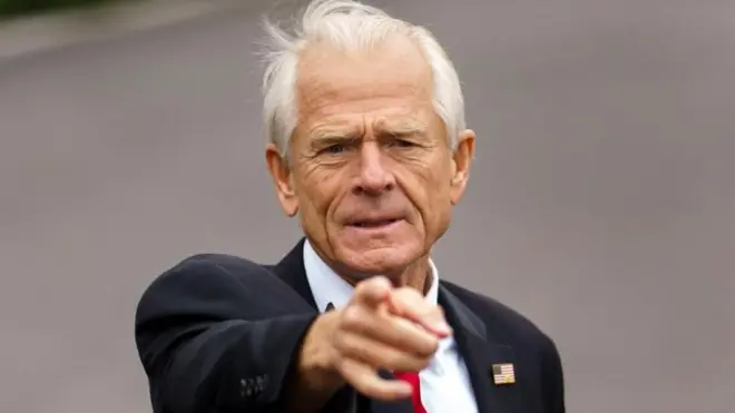 अमेरिकेचे राष्ट्राध्यक्ष डोनाल्ड ट्रम्प यांचे व्यापार सल्लागार पीटर नवारो