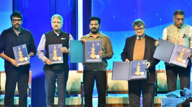 రేవంత్ రెడ్డి, తెలంగాణ విజన్ 2047, భారత్ ఫ్యూచర్ సిటీ, తెలంగాణ రైజింగ్ గ్లోబల్ సమ్మిట్