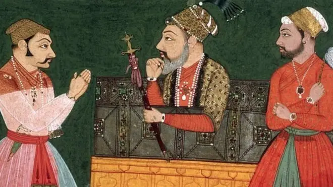 શાહજહાંના દરબારનું કાલ્પનિક ચિત્ર