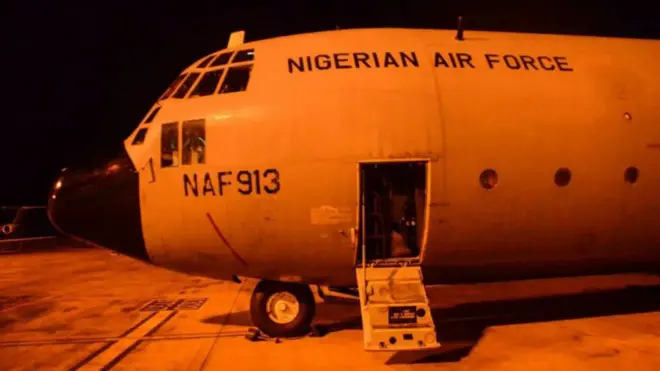 Ọkọ̀ òfurufú iléeṣẹ́ ológun òfurufú Nàìjíríà