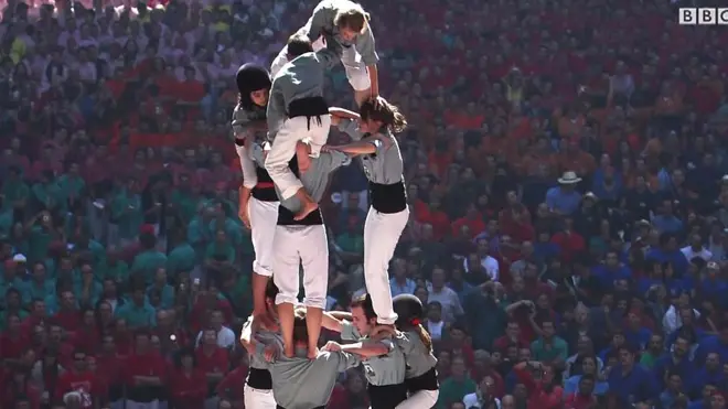 قوة الأبراج البشرية في كتالونيا