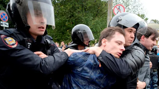 Задержание активиста