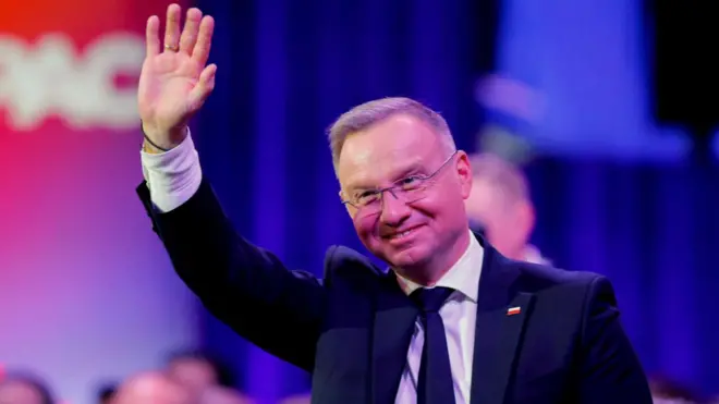 Президент Польщі Анджей Дуда на Конференція консервативних політичних дій у Вашингтоні 22 лютого