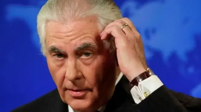 Xoghayaha arrimaha dibadda ee dalka Mareykanka, Rex Tillerson