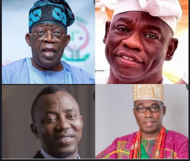 Awon oludije sipo aare