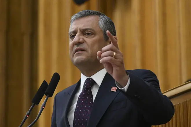 Özgür Özel'in grup konuşması