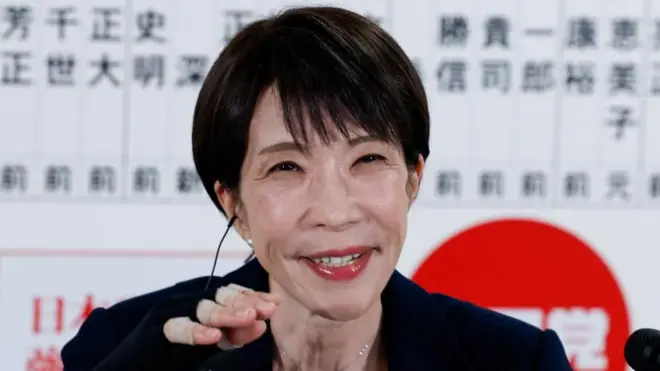 जापानकी महिला प्रधानमन्त्री सनाए तकाइची