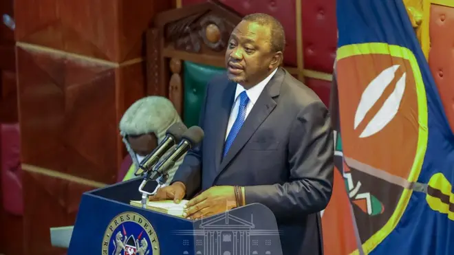 Madaxweynaha Kenya, Uhuru Kenyatta