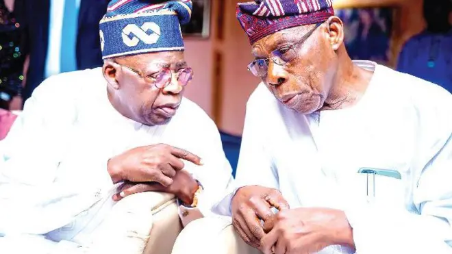 Tinubu ati Obasanjo