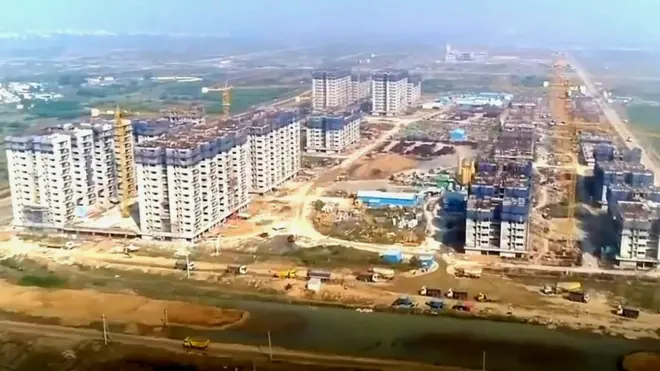 అమరావతిలో నిర్మాణ పనులు