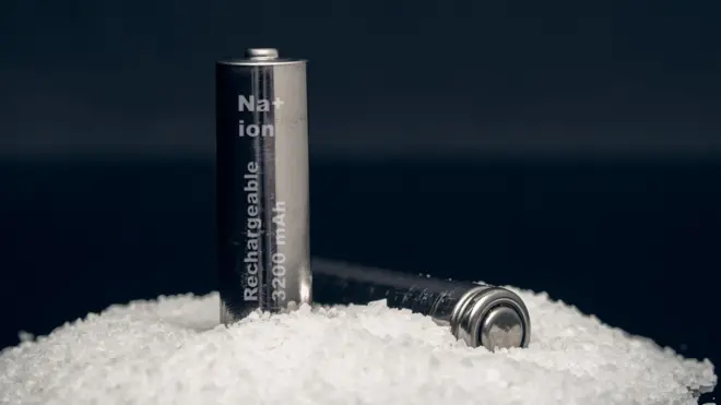 Baterías de iones de sodio sobre pila de sal