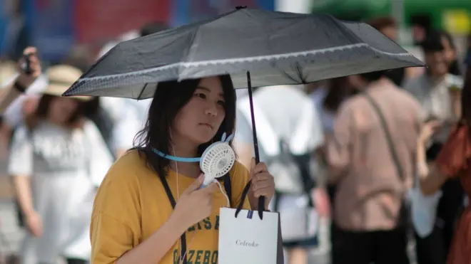 ปรากฏการณ์คลื่นความร้อนในญี่ปุ่น ทำให้มีผู้เสียชีวิตแล้ว 65 ราย