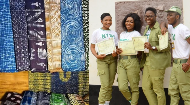 Aworan aṣọ adirẹ atawọn agunbanirọ mẹrin