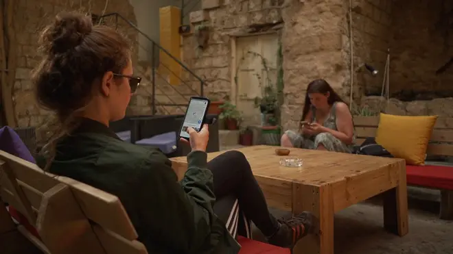 Tourist in the Fauzi Azar Inn