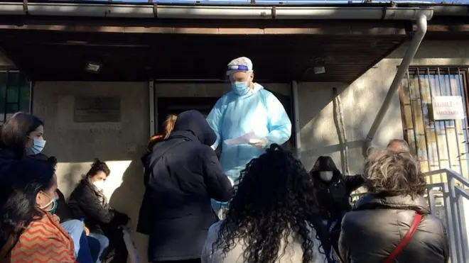 Jutro pred kovid ambulantom