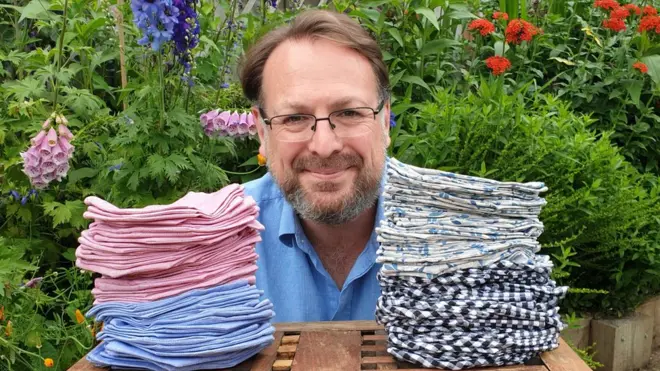 Neil Cotton's business is not even one month old