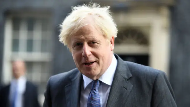 رئيس الوزراء البريطاني بوريس جونسون