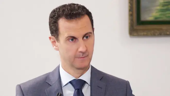 Əsədin sözlərinə görə, üsyançıların həlledici məğlubiyyət anı Hələb müharibəsi zamanı olub