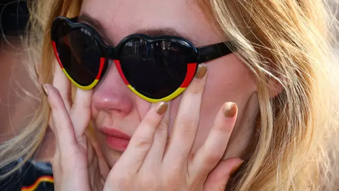 مشجعة ألمانية