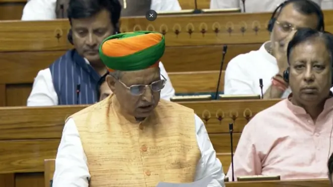 संसदीय कार्य राज्य मंत्री अर्जुन राम मेघवाल 