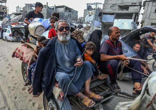 የተፈናቀሉ ፍልስጤማውያን