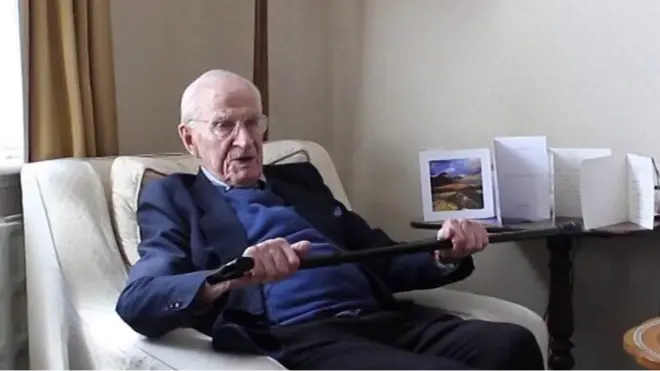 คุณปู่บิล แฟรงค์แลนด์ วัย 105 ปี