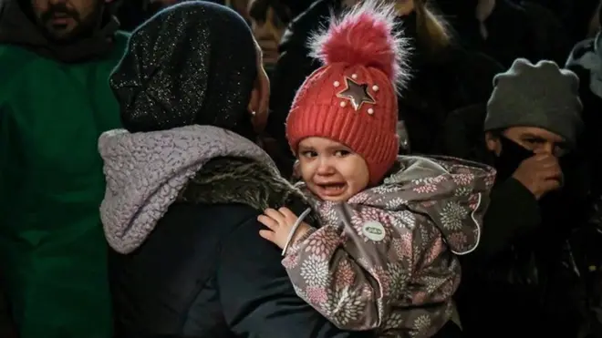 यूक्रेन से पलायन