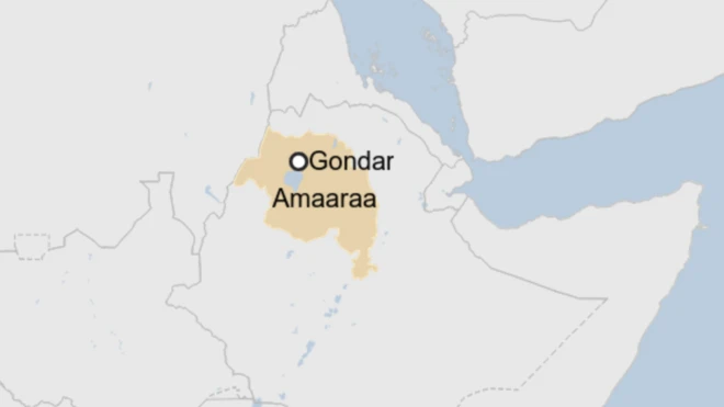 Danaa naannoo Amaaraa, Gondar agarsiisu