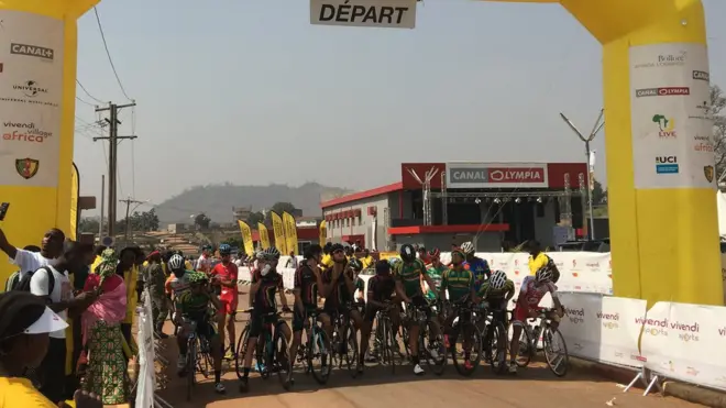 ICU wan komot Cameroon cycling tour from yi calendar