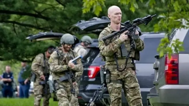 الشرطة الاتحادية انتشرت في مكان الحادث