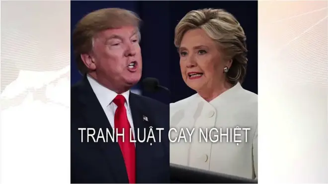 Clinton và Trump tranh luận cay nghiệt