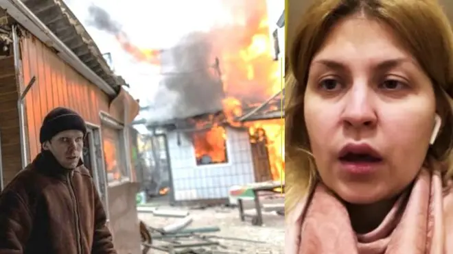 కీయెవ్ సమీపంలో రష్యా దాడి