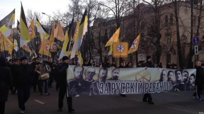 "Русские марши" проводятся в Москве с 2005 года, но теперь число их участников измеряется не тысячами, а сотнями