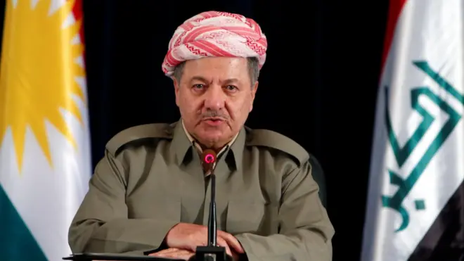 بارزاني: ماضون بالاستفتاء ونرفض التهديدات