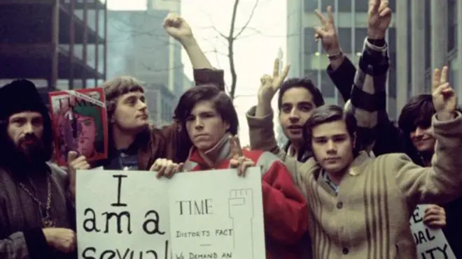 Mark Segal with the GLF in 1970